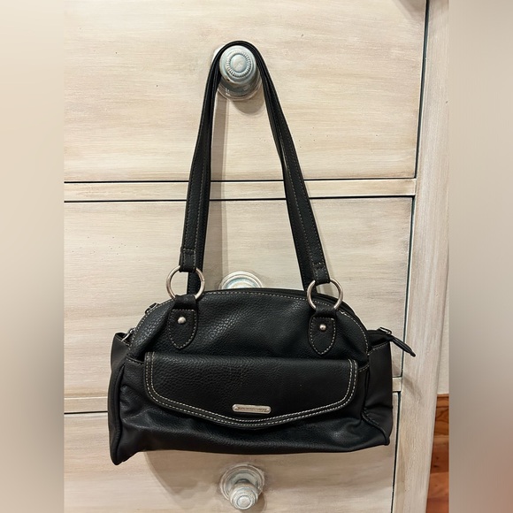 Y2K Rossetti Shoulder Bag w/ Silver Hardware - Picture 2 of 7